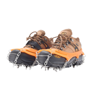 Crampons légers à 24 pointes en acier inoxydable, antidérapants, pour glace et neige, unisexe - Product Image 1