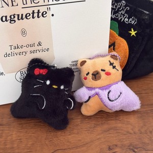 New High Quality Halloween Plush Toys Stuffed Kawaii Cartoon Plush <b>Keychains</b> Toys Halloween Pumpkin Bag Pendants Gift - Product Image 6