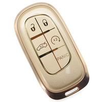 Coque de protection en TPU pour clé de voiture à 5 boutons, télécommande sans clé, accessoires pour clé de voiture, vente en gros