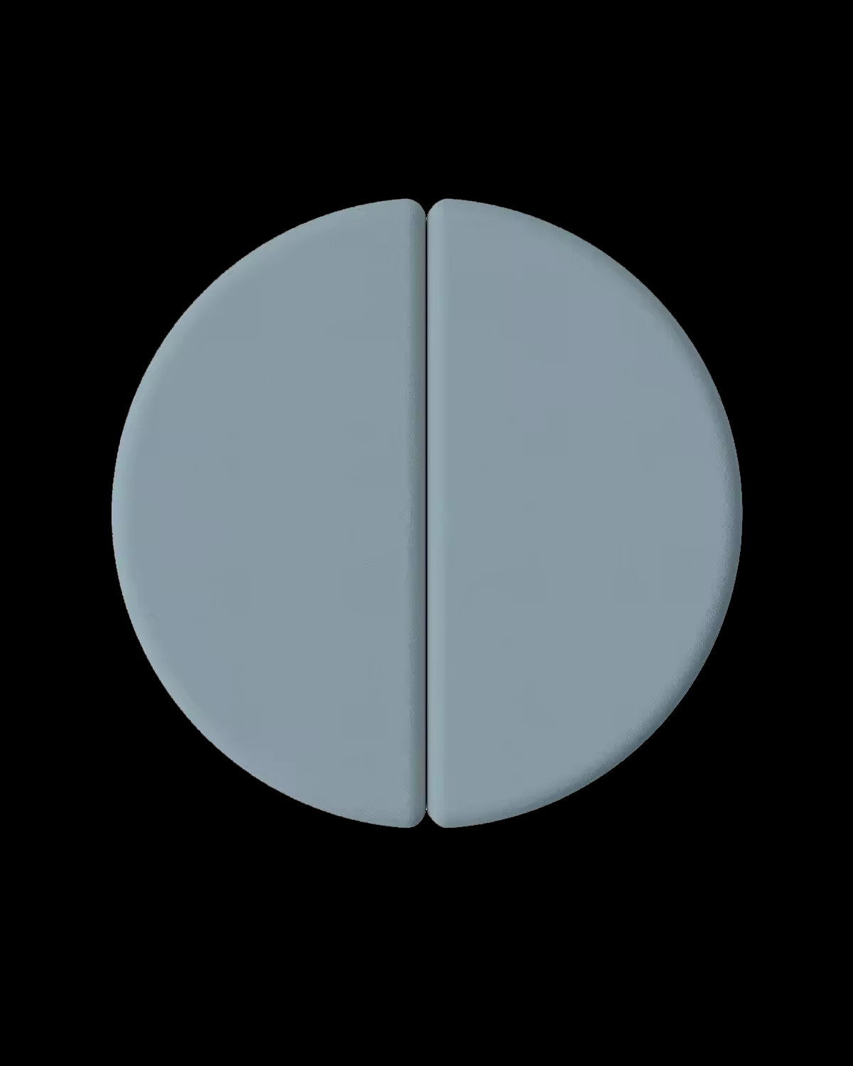 bloc de yoga bleu