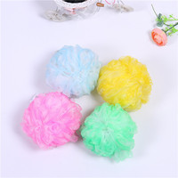 Éponge de bain à l'arrière, en maille Loofah,