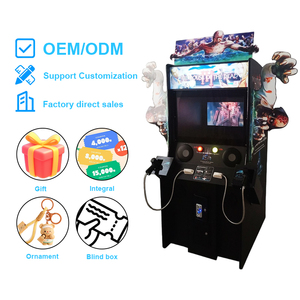 Mini-machine de jeu vidéo d'arcade à monnayeur, simulateur de tir à la pistolet <span class=keywords><strong>Dead</strong></span> <span class=keywords><strong>3</strong></span>, thème maison hantée, en anglais - Product Image 1