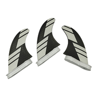 Ailerons de planche de surf personnalisés Double Tabs 2 G5 Tri Set de bonne qualité