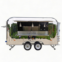 Food Truck, Remorque à café, Véhicule de vente ambulante, Camionnette alimentaire, Chariot à hot-dogs, Barbecue, Chariot à popcorn, Remorque alimentaire vintage, Entièrement équipé