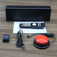 Ninja Challenge Timer-Spielautomat mit LED-Digitalanzeige und Großem Pilzknopf für Indoor-Spielplätze