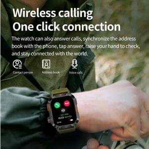 <span class=keywords><strong>Reloj</strong></span> <span class=keywords><strong>Inteligente</strong></span> HT26 2025, para <span class=keywords><strong>Hombre</strong></span>, con Altímetro, Brújula, Monitor de Ritmo Cardíaco, Resistente al Agua IP68, Rastreador Multideportivo, Llamadas Bluetooth - Product Image 4