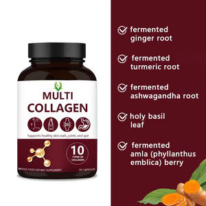 Cápsulas de Colágeno Multi-Natural 100% de Alta Calidad, Producto de Belleza que Promueve el Crecimiento Saludable del Cabello, Aclara la Piel y Reduce [los signos de] Envejecimiento - Product Image 5