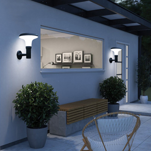 HOTOOK OEM <span class=keywords><strong>esterno</strong></span> solare Morden illuminazione notturna per esterni LED Up Down applique a parete illuminata per interni lampada per la casa - Product Image 2