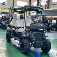 Voiturette de golf électrique CAMP avec batterie au lithium, homologuée pour la route, 72v, mini voiturette de golf, club car
