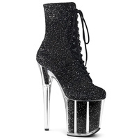 Chaussures de pole dance à talons super hauts de 20CM, bottes de pole dance imperméables à plateforme de 20cm