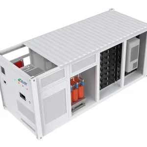 स्मार्ट बैटरी प्रबंधन अक्षय ऊर्जा भंडारण की व्यवस्था कंटेनर ग्रिड बैटरी भंडारण पावर स्टेशन 1MWh