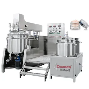 300l lifting cream reactor high shear homogenizer emulsifier ointment vacuum homogenizing emulsifying mixer machine