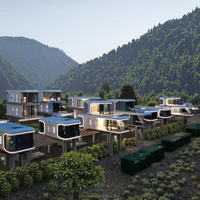 Maisons préfabriquées personnalisées, maisons modernes de luxe, maisons modulaires modernes, maisons capsules spatiales, maisons en forme de pod, vente en promotion