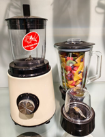 Mixeur Électrique Commercial Robuste et Robot Culinaire avec Lames en Acier Inoxydable 800W Capacité 3L pour Usage Domestique et Hôtelier