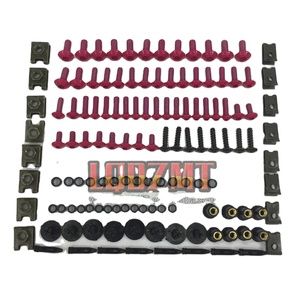 Kit completo de tornillos de carenado de 268PS para <span class=keywords><strong>BMW</strong></span> S <span class=keywords><strong>1000</strong></span> S1000 <span class=keywords><strong>RR</strong></span> 1000RR S1000RR 2009 2010 2011 2012 <span class=keywords><strong>2013</strong></span> 2014 tornillos de cuerpo tuercas - Product Image 1