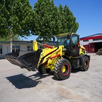 Chargeuse sur pneus robuste à quatre roues motrices pour travaux de terrassement, de construction, d'exploitation minière et d'ingénierie