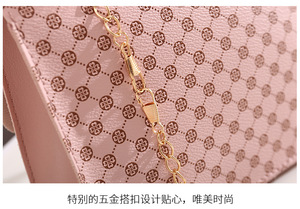 Mini sac messager personnalisé à bandoulière en stock, sac pour téléphone portable, sac à main pour femme, sac carré de luxe en laine d'agneau et PU pour l'hiver - Product Image 4