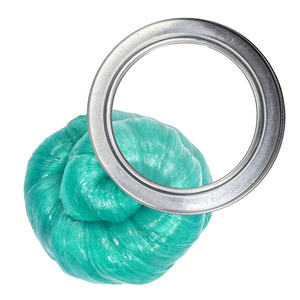 Fourniture en gros de slime en silicone extensible à changement de couleur activé par la chaleur, effet verre liquide - Product Image 2