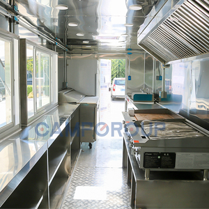 Chariot mobile multifonctionnel pour restaurant, bbq, hot-dog, camion <span class=keywords><strong>de</strong></span> nourriture, remorque d'<span class=keywords><strong>achat</strong></span> <span class=keywords><strong>de</strong></span> nourriture avec équipements <span class=keywords><strong>de</strong></span> cuisine complets - Product Image 1