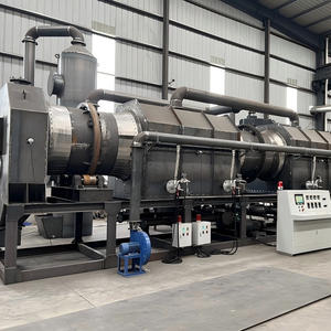 Máquinas de pirólisis de biomasa Pequeño horno de carbonización continua automático sin humo para carbón - Product Image 5