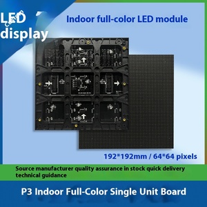 Trong nhà P3 đầy đủ màu sắc dẫn hiển thị mô-đun 192*192 mét bảng đơn vị cho sân khấu hội trường phòng hội nghị-Dán ứng dụng - Product Image 4