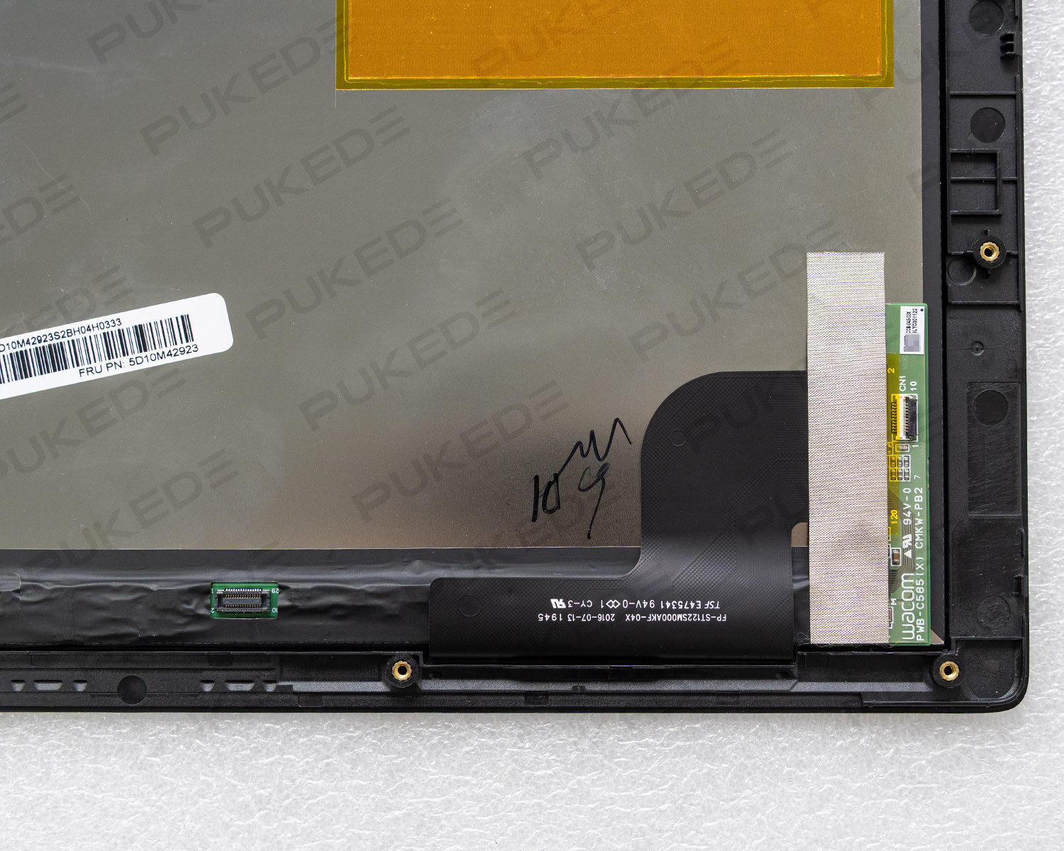 LCD Touch Screen Per Lenovo Mix 510-12IKB, 12.2 Pollici, Gold, Originale, P/N 5D10M13938