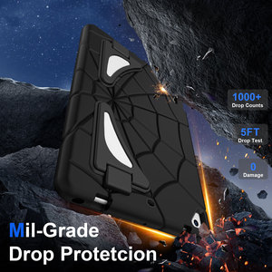 Funda Protectora Resistente a Impactos para iPad 5ª y 6ª Generación 9.7 Air <span class=keywords><strong>2</strong></span> <span class=keywords><strong>Pro</strong></span> 9.7 con Soporte Plegable, Correa para el Hombro, Diseño de Anime para Niños, Resistente - Product Image 2