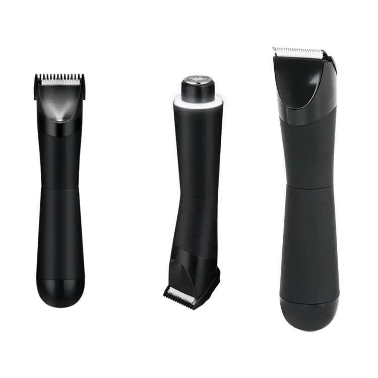 2 In 1 Usb Waterproof Hair Trimmer And Shaver LED Light Women Men Electric Body Trimmer