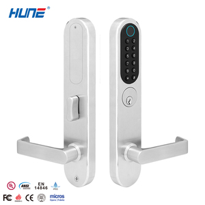 Hune BLE điện thoại App Home vật lý bàn phím thông minh kỹ thuật số khóa cửa điện an toàn thông minh vân tay khóa mã khóa Alexa - Product Image 1