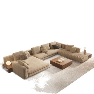 <span class=keywords><strong>Divano</strong></span> Componibile di Lusso Italiano a Forma di U, <span class=keywords><strong>Design</strong></span> Moderno per Arredamento Soggiorno - Product Image 5