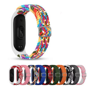 Cinturino Elastico in Nylon Intrecciato Personalizzato per Smartwatch <span class=keywords><strong>Xiaomi</strong></span> <span class=keywords><strong>Mi</strong></span> Band <span class=keywords><strong>10</strong></span> 9 8 7 - Product Image 1