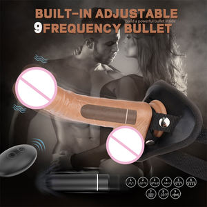 Bequemer Gurt Tragbarer verstellbarer Gurt Freis prec heinrich tung Silikon G-Punkt <span class=keywords><strong>Anal</strong></span> Stimulator Wasserdichter Dildo Spielzeug für Erwachsene für Frauen - Product Image 2