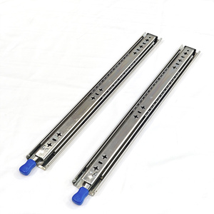 Glissière de tiroir industrielle Kingstar 53 mm 250 lb à extension complète, robuste, avec système de verrouillage intégré, <span class=keywords><strong>pour</strong></span> cuisine, camping-car - Product Image 1