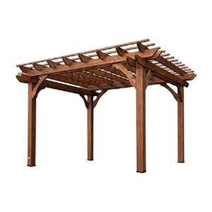 Pérgola de madera prefabricada a precio económico de Professional Supply - Product Image 1