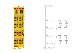 เทอร์มินัล Beckhoff EL2904 TwinSAFE รุ่นใหม่ล่าสุด พร้อมเอาต์พุตดิจิตอลแบบ Fail-safe 4 ช่อง รุ่น EL1904, EL6900, EL3152 - Product Image 2