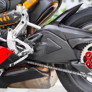 Garde-boue arrière en fibre de carbone, tissage sergé brillant pour Ducati Panigale 1199 1299 2014-2017 - Product Image 2