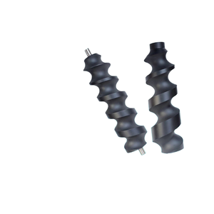 Varilla en espiral personalizada, tornillo de alimentación de paso <span class=keywords><strong>variable</strong></span>, dispositivo de empuje de botella de nailon, equipo mecánico, maquinaria de goma y plástico - Product Image 2