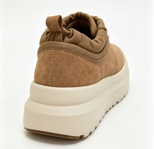 Sandalias Planas de Ante Sintético con Plataforma, Punta Redonda, Color Sólido, Suela Acolchada de EVA, Cómodas para Todas las Temporadas - Product Image 5