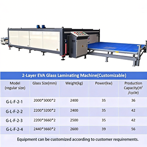 PLC Glaslaminierungs-Ofenmaschine Hocheffiziente Verbundglas-Linie Ofenanlage EVA Doppelspurig 220V/380V 3-18mm Glasdicke - Product Image 4