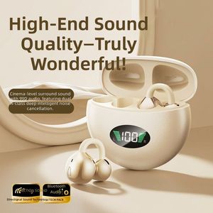 หูฟังสเตอริโอ A88 HiFi แบบหนีบหูไร้สาย พร้อมหน้าจอดิจิตอล หูฟังสเตอริโอตัดเสียงรบกวน ENC - Product Image 4