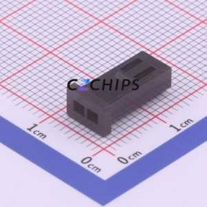 X2530H-02-PT Housing (Wire-to-Board / Wire-to-Wire) P=2.54mm Connector 1x2P 2.54mm 1 2 - Product Image 1