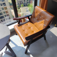 Canapé en bois, chaise double, table et chaises, restaurant, nouveau design, siège en PU, café, restaurant, hôtel