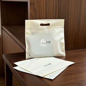 Custom Printed Underwear Press on <strong>Nails</strong> Packaging <strong>Pouch</strong> Frosted CPE Zipper Bags with Premium Color Printing - Product Image 4