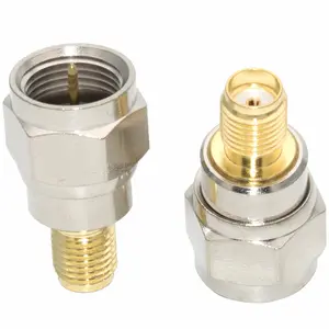 High Quality RF Coaxial Cable Connector SMA Female Jack To F Male Plug Adapter