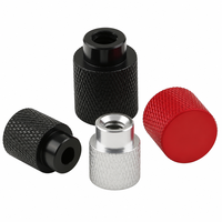Écrous moletés aveugles en aluminium anodisé, zingués/galvanisés M3 M4 M5 M6 pour l'assemblage de claviers mécaniques personnalisés