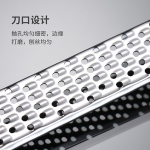 430 Stainless Steel Cheese Grater Long Shredder For Kitchen Use - Product Image 5