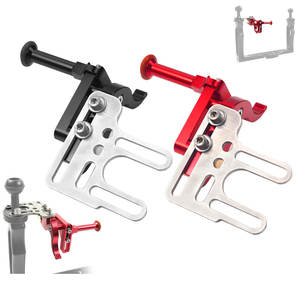 Support de plateau de poignée de caméra de photographie sous-marine double poignée <span class=keywords><strong>stabilisateur</strong></span> télescopique accessoires de clip papillon - Product Image 3
