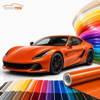Film TPU Roll PPF Warna-warni High Gloss Anti Gores Self Healing OEM ODM Garansi 12 Tahun
