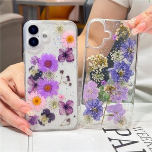 Funda Transparente Antigolpes de PC y TPU para Apple iPhone 11 12 13 14 15 Pro Max con Diseño Floral, Gran Venta - Product Image 3