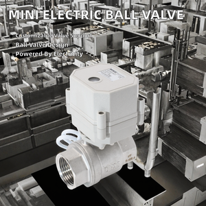 <strong>Mini</strong> Electric 3v-24v Motorized <strong>Ball</strong> <strong>Valve</strong> CWX-15N/Q 2-Way Water Control DN8-DN25 110v/220v 1 Year Warranty Support Customizable - Product Image 3
